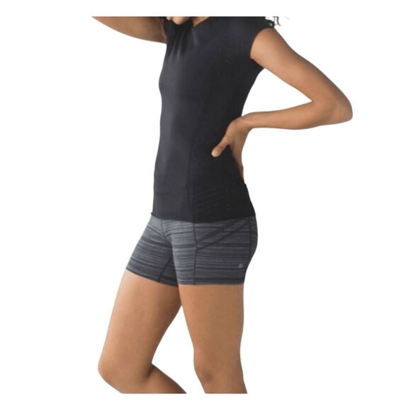LULULEMON ATHLETICA What The Sport Short 'Full On Luxtreme 4' Size 4 - Picture 1 of 6